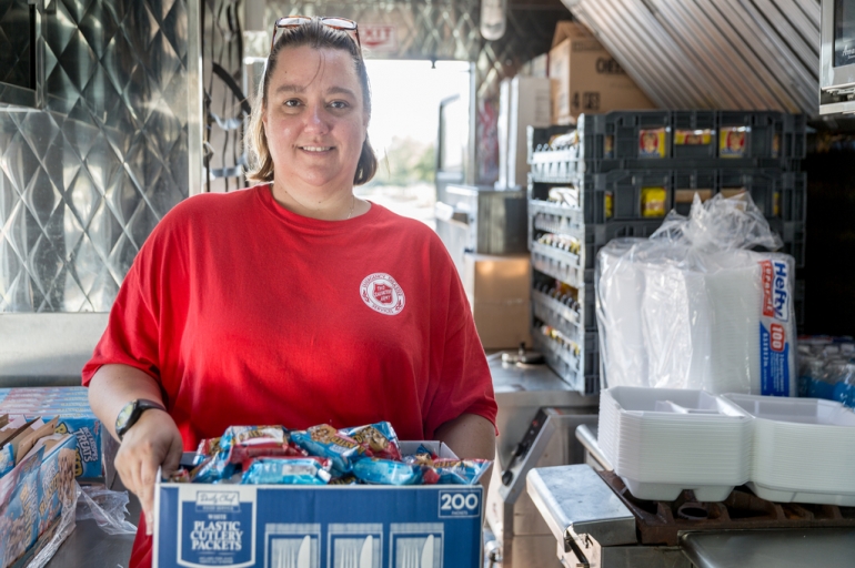 Tampa Bay Salvation Army Prepared and Serving as Hurricane Matthew Bears Down