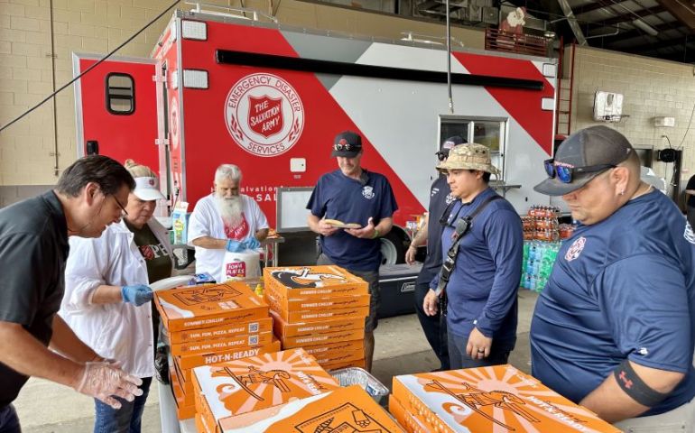 The Salvation Army Serving Hope and Meals in Levelland, Texas After South Plains Storm