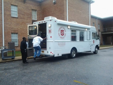 The Salvation Army Responds to Christmas Day Storms