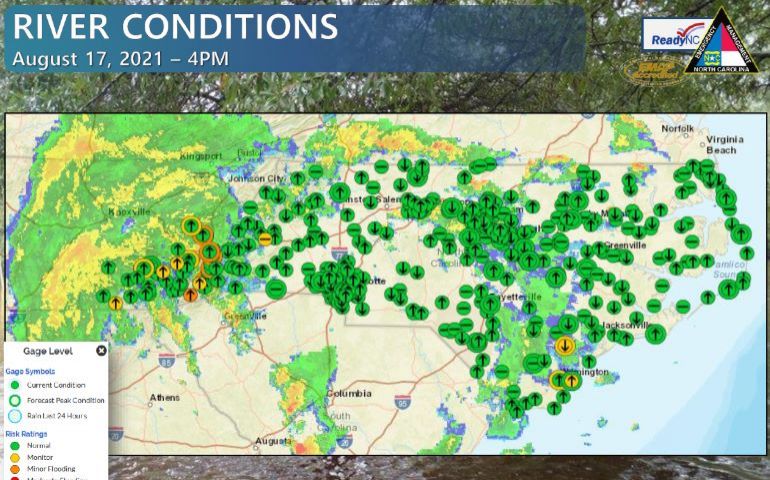 Salvation Army Serving in Western North Carolina after Flash Flooding from TD Fred