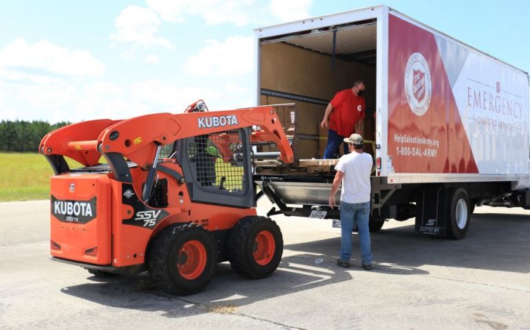 Salvation Army Assistance Reaches Out to Rural Counties Affected by Hurricane Laura 