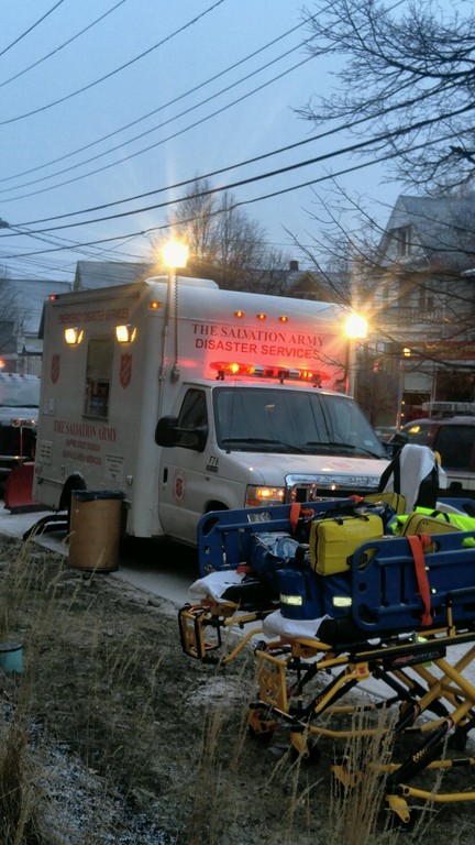 The Salvation Army Responds to Large Buffalo Apartment Fire