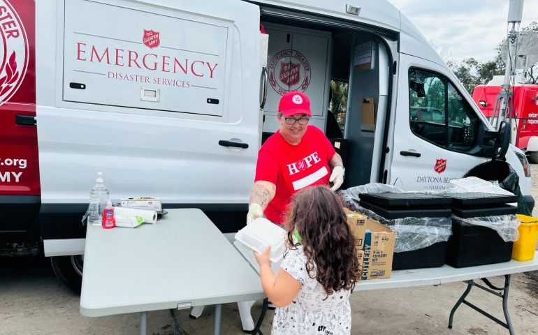 Feeding the Residents of the Devastated Horseshoe Beach, Florida