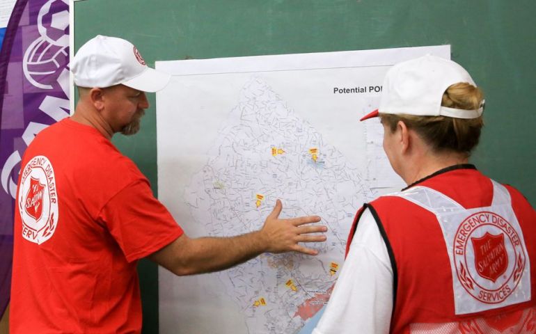 The Salvation Army Changes Strategy as Waters Rise in Conway SC