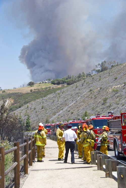 Salvation Army Serving Evacuees at San Diego County Fires