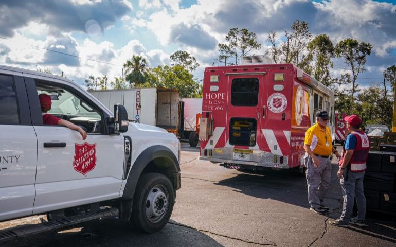 Salvation Army Texas Team Serving in Hard Hit Florida Communities