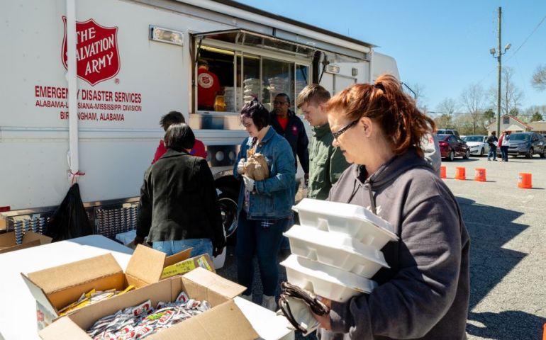 Salvation Army Serving Lee County Volunteers