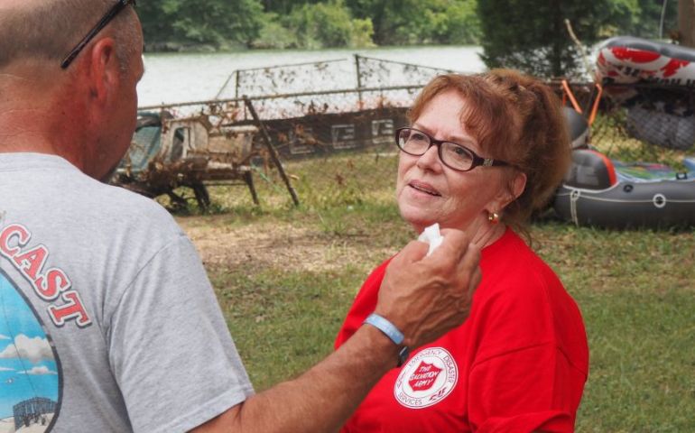 Charlotte Emergency Disaster Team Steps In to Support Neighbors in Flooded Riverside Community