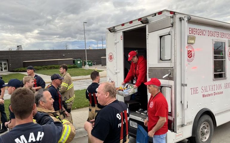 Salvation Army Responds to Assist Communities in Wake of Tornadoes That Impacted Eastern Nebraska and Western Iowa