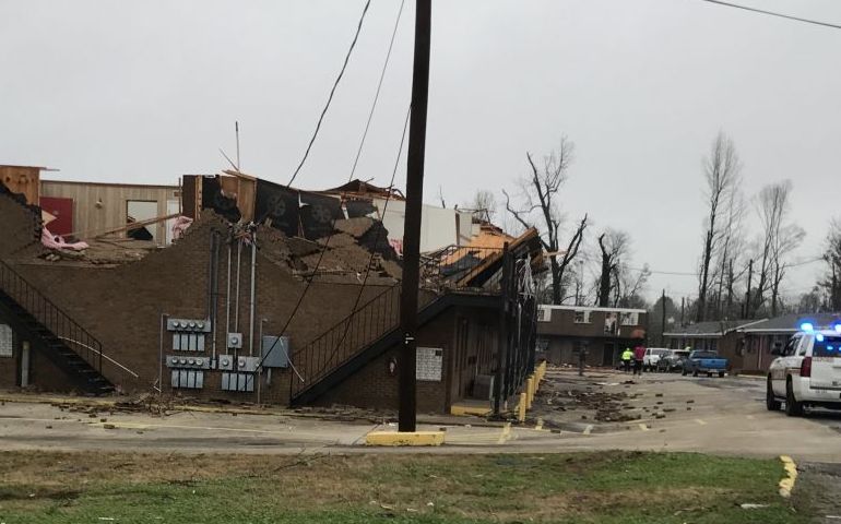 The Salvation Army Serving in Jacksonville, Alabama Following Severe Weather