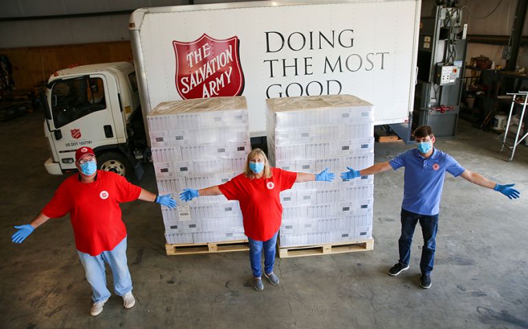 Dwayne “The Rock” Johnson Donates Voss Water to The Salvation Army of Georgia 