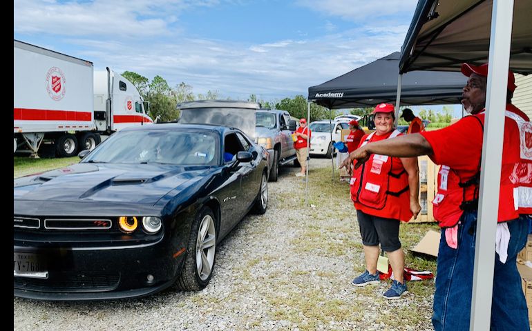 Bulk Distribution in Belle Chasse Feeds 1600, Delivers Truckload of Supplies  