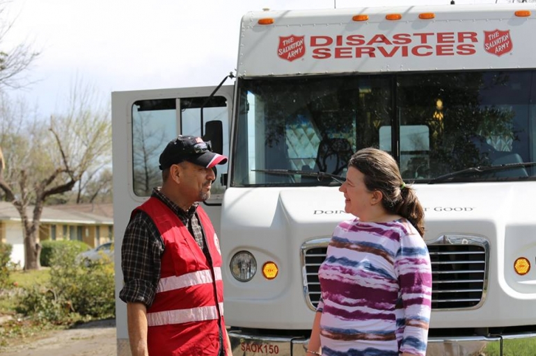 San Antonio Storm Prompts Salvation Army Response