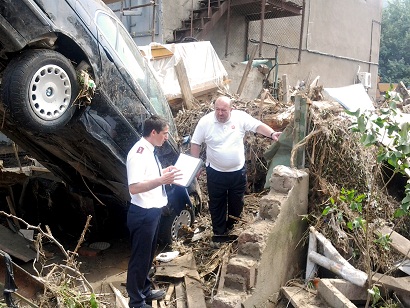 Flood Response in Eastern Europe Begins with Basics