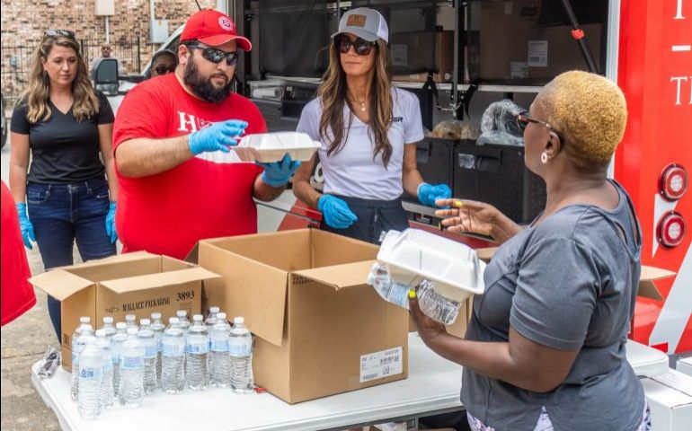 As Power Restored in Houston, The Salvation Army Continues to Shine