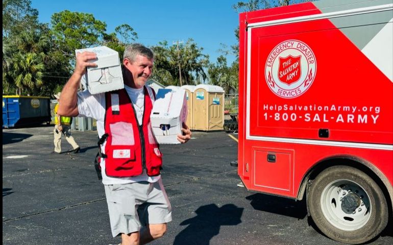 Florida Disaster Team Re-Assigns Mobile Feeding Unit and Disaster Equipment