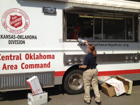 Oklahoma Salvation Army Responds to Wildfires