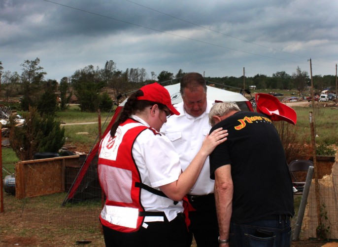 Salvation Army Eases Emotional and Spiritual Suffering after OK Tornadoes