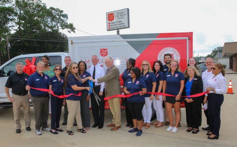 The Salvation Army Dedicates 25th Emergency Disaster Vehicle Donated by FedEx