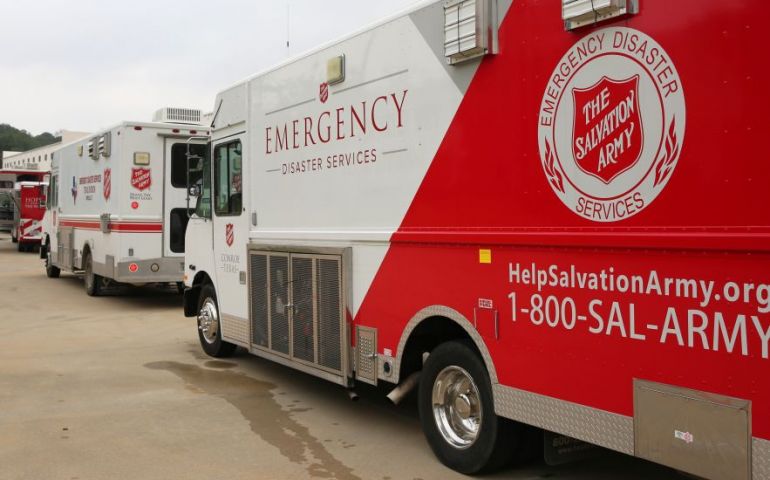 Texas Salvation Army Prepared for Hurricane Beryl