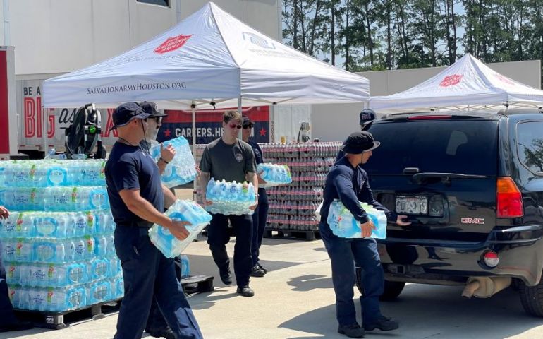 Greater Houston Salvation Army Serving After Mass Power Outages and Flooding