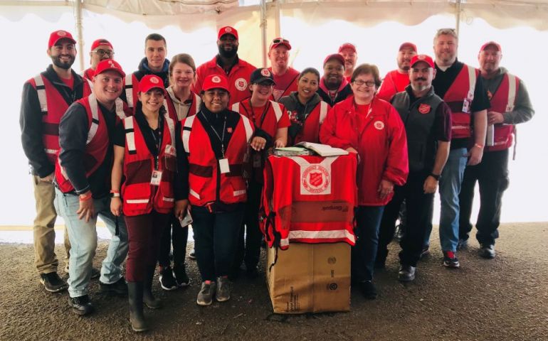 Salvation Army Cadets, Southern Baptists Worship, Serve Together After Hurricane