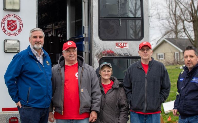 The Salvation Army in Sullivan, Indiana, Responds to Tornado Outbreak Across County