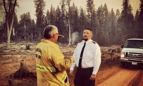 Salvation Army Continues to Assist at Ponderosa Fire