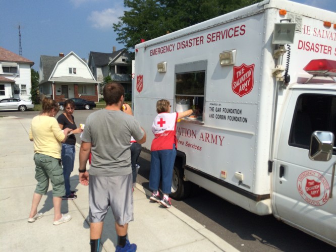 Salvation Army Providing Relief During Metro Toledos Water Crisis