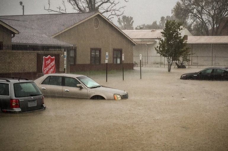 Salvation Army of the Carolinas Responding to Matthew in Two State Operations