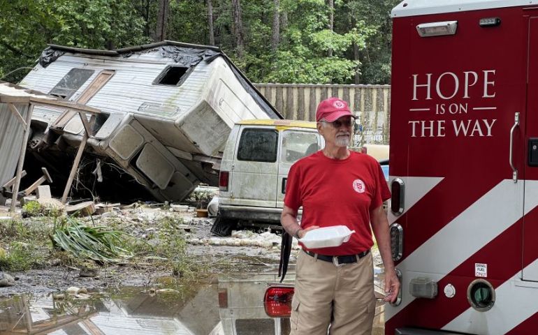 Salvation Army Food Service and Assessment Continues in Southeast Texas