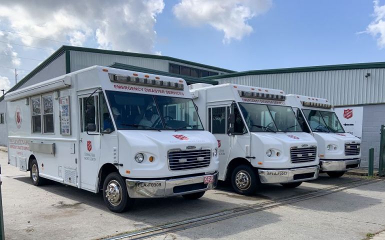 Salvation Army Serving Thousands of Meals Today in New Orleans Area