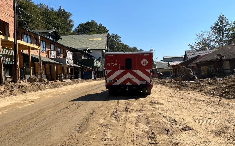 Let The Salvation Army Through!:  The Salvation Army Arrives in Lake Lure, North Carolina