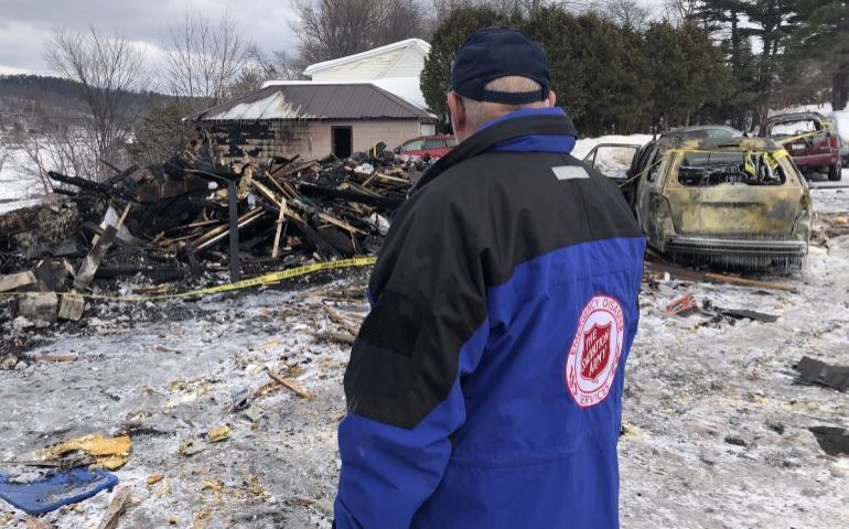 The Salvation Army Responds to Houghton Apartment Explosion and Fire