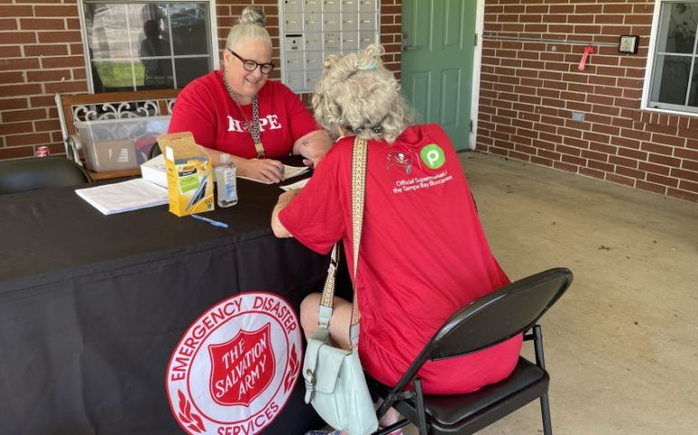 "The Salvation Army is Angels on Wheels"