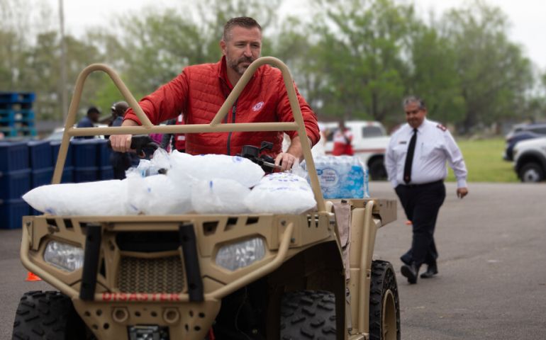 Polaris Off-Road Vehicle Essential Tool In Serving Survivors of MS Tornadoes