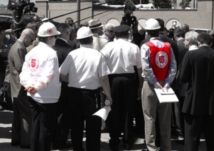 The Salvation Army Responds to the Tragic Building Collapse in Philadelphia