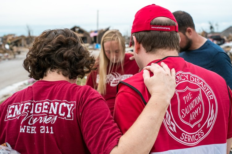 Salvation Army OK Tornado Relief Continues Despite Severe Weather