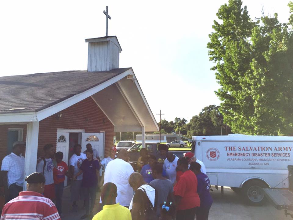 The Salvation Army Responding to Those in Need in Louisiana