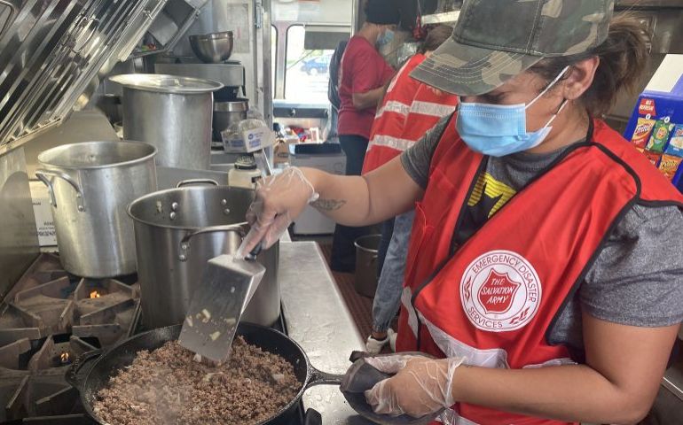 The Salvation Army Southwest Divisional EDS Responding in the Wake of Gila Bend Flooding