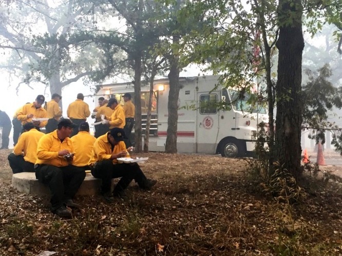 Salvation Army Support Continues in Central Texas at Hidden Pines Fire