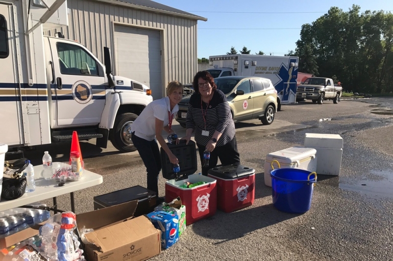 The Salvation Army & American Red Cross Serve Wis. Explosion Emergency Workers 