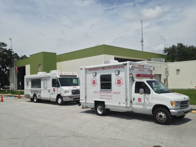 Florida Salvation Army Deploys Reinforcements For Pasco County Flooding