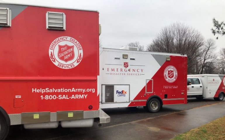 Amidst the Rain Service Continues for Tornado Impacted Areas of Kentucky