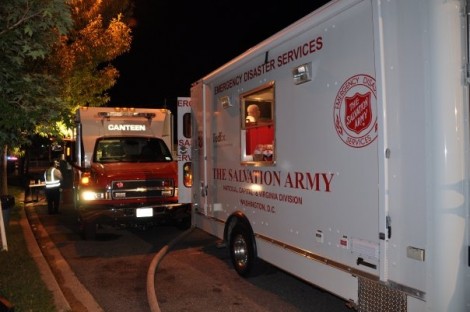 Salvation Army Begins Service Deployment Ahead of Hurricane Sandy Landfall