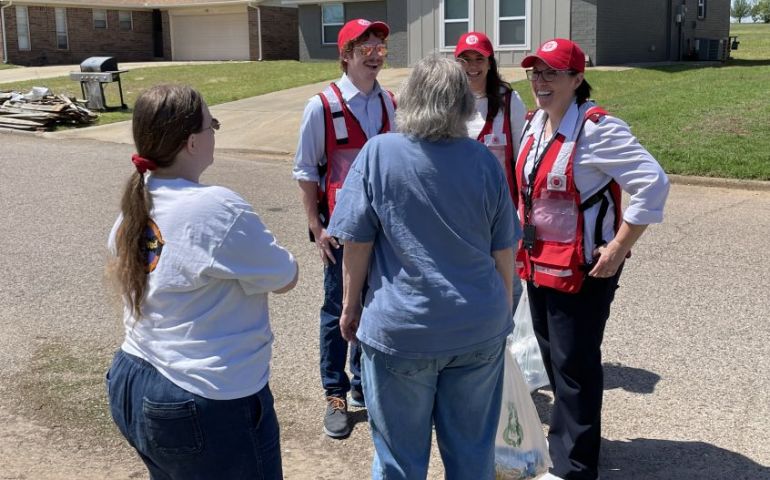 The Salvation Army Listens to Stories of Survivors in Shawnee, Oklahoma