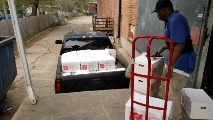 The Salvation Army Serves Up Hope for Flood Victims in Northwest Louisiana