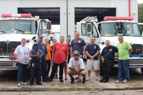 Salvation Army Disaster Workers Receive Emotional Welcome