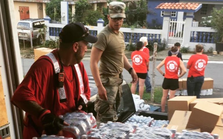 Emergency Feeding Service Continues in Puerto Rico