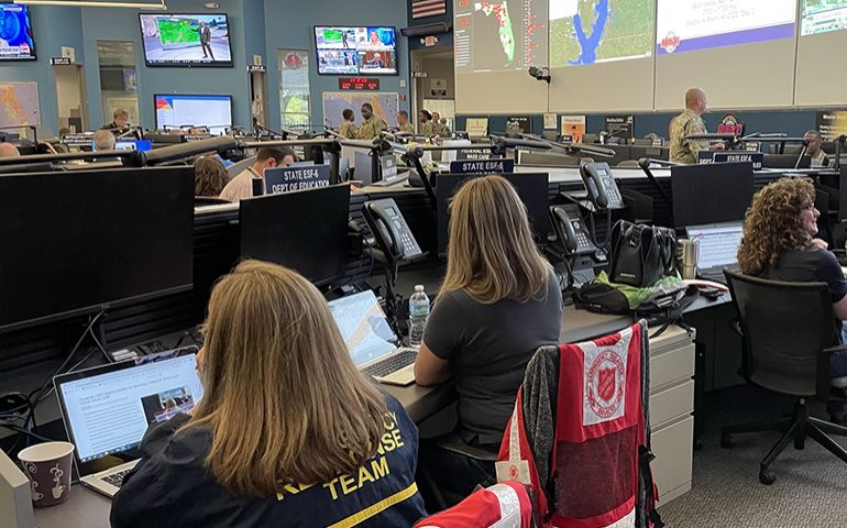 Florida EDS participates in Annual Exercise Scenario with State EOC